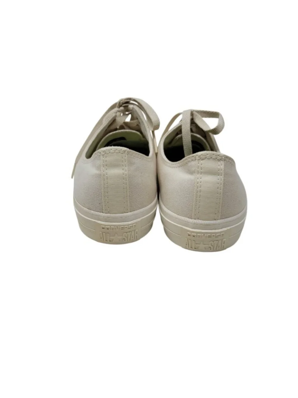 NEW Converse Chuck Taylor II Lunarlon Men Low Top Tan Sneakers Size 11 US cream - Picture 7 of 12